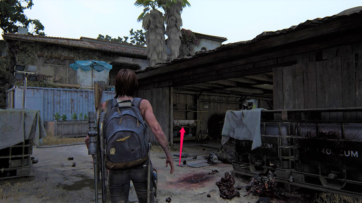 The Last of Us Part 2 Santa Barbara The Resort Workbench