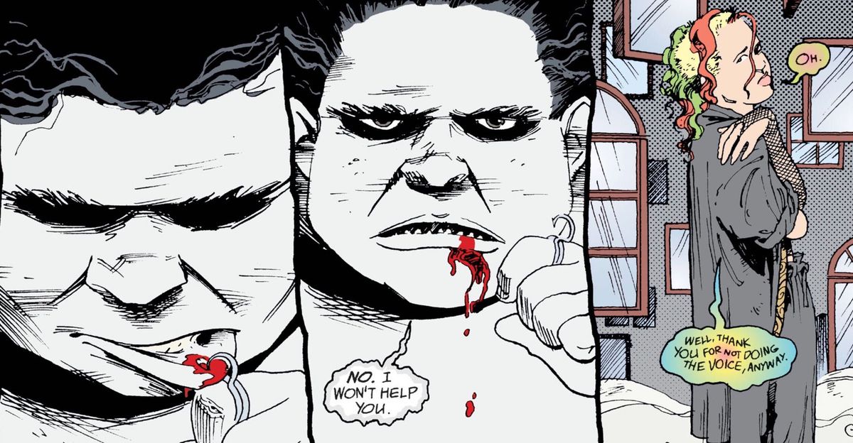 La disperazione e il delirio parlano nell'arco di Sandman Brief Lives