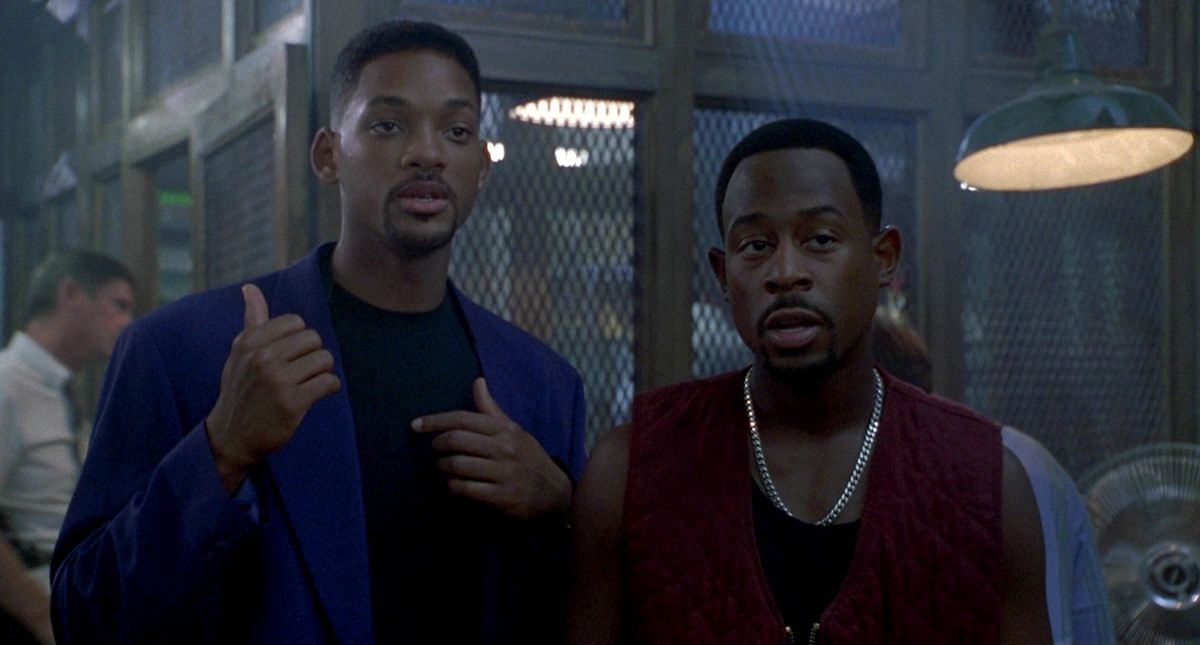 Will Smith e Martin Lawrence in uno screenshot di Bad Boys