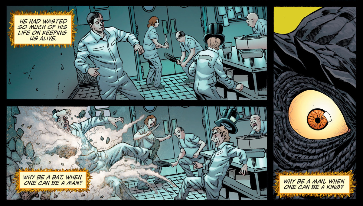 “Perché essere un pipistrello, quando si può essere un uomo? Perché essere un uomo, quando si può essere un re?