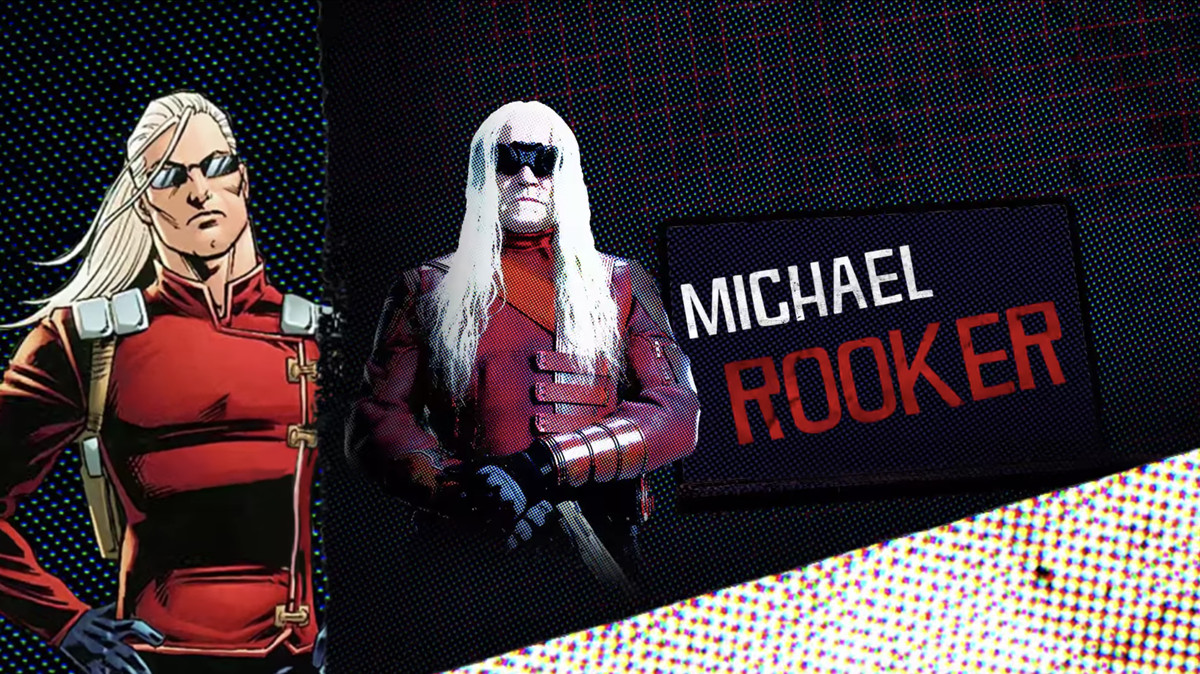 Michael Rooker nel ruolo di Savant in The Suicide Squad