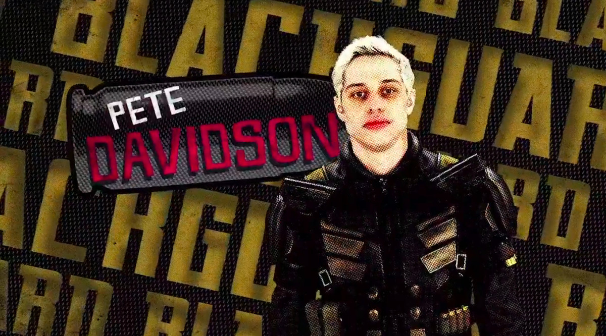Pete Davidson come Blackguard in The Suicide Squad
