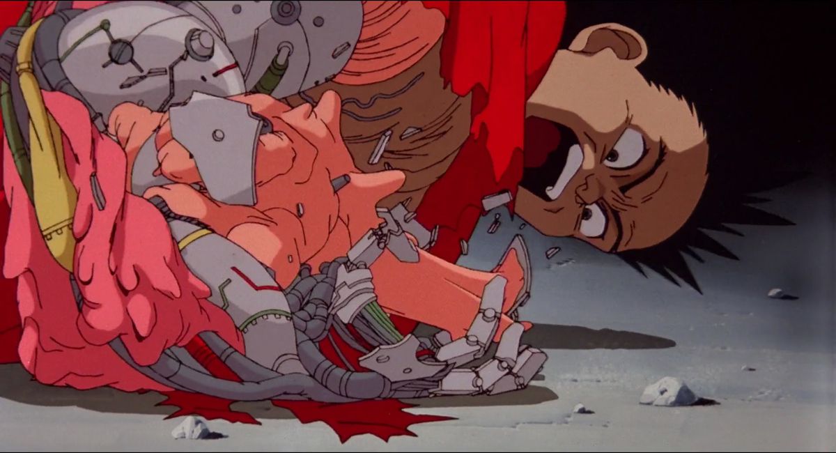 Akira: tetsuo si trasforma in un blob