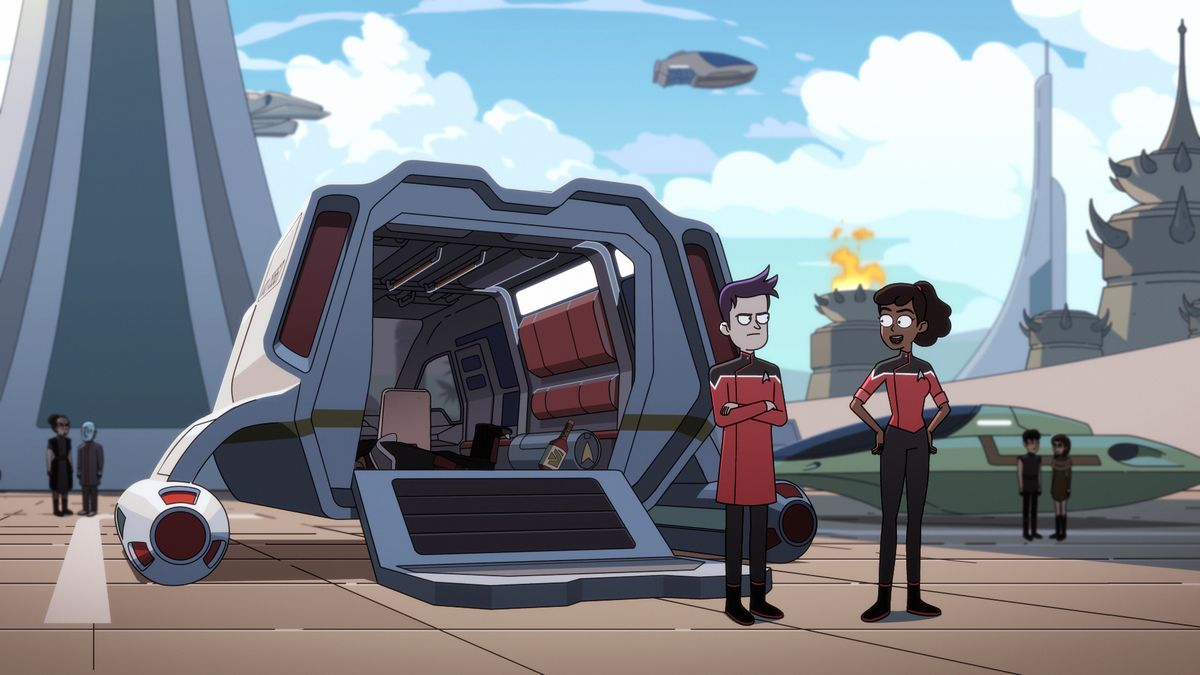 Lower Decks: Boimler e Mariner atterrano su un pianeta