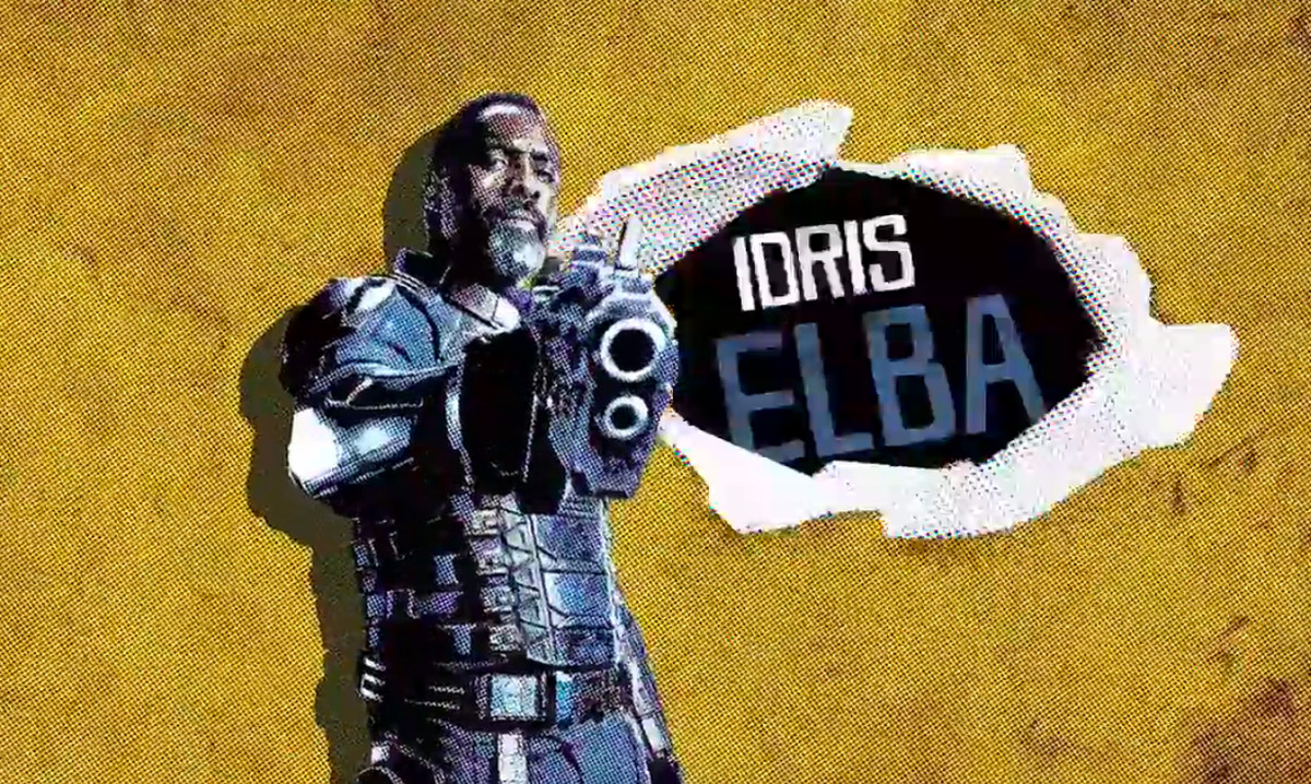 Idris Elba nel ruolo di Bloodsport in The Suicide Squad (2022)