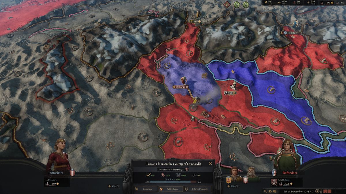 Una battaglia che mostra il 75% di vittoria. Ma solo con il 100% puoi effettivamente cogliere ciò che desideri.