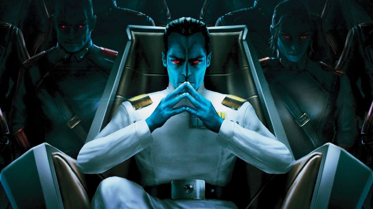 Thrawn on the throne in Thrawn Treason