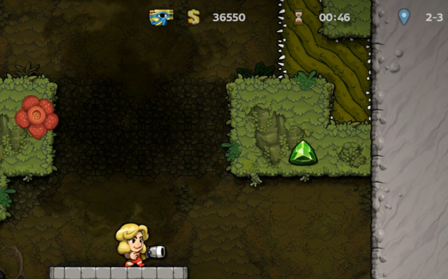 L'occhio aperto in Spelunky 2