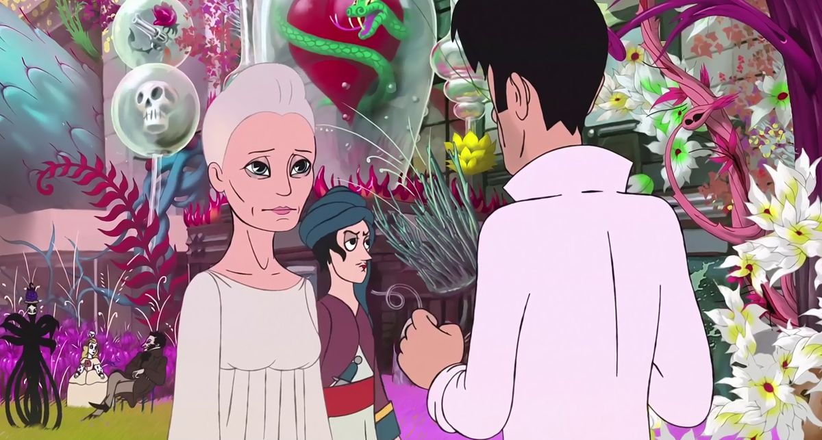 The Congress: Animated Robin Wright in the afterlife with Elvis