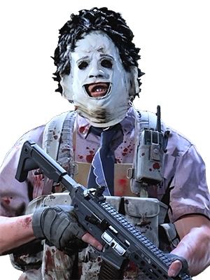 La skin Leatherface di Call of Duty: Warzone