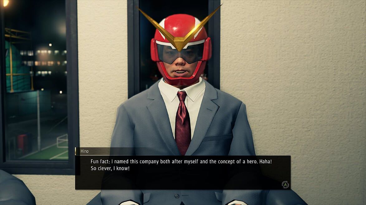 Un supereroe imprenditoriale si presenta in Yakuza: Like a Dragon.