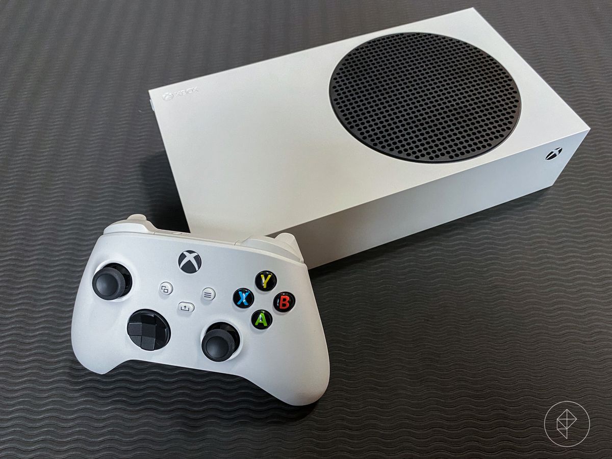 Console e controller X-Box S.