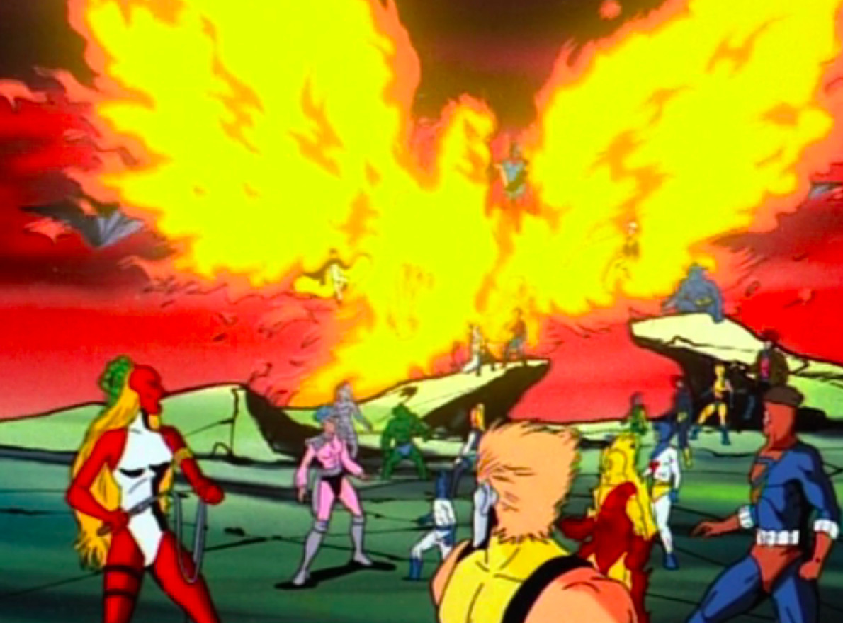 The Phoenix Saga: Jean becomes the Phoenix in X-Men The Animated Series