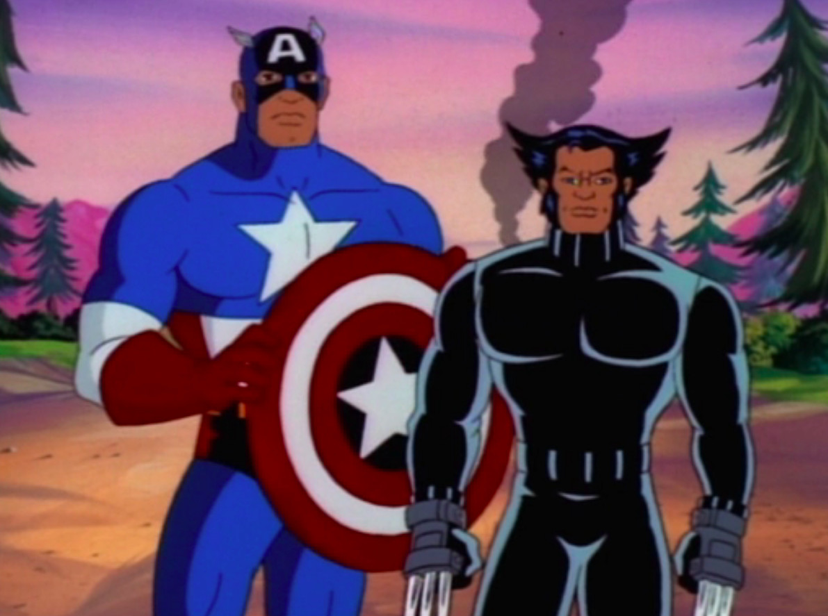 Old Soldiers: Wolverine and Captain America in X-Men: The Animated Series