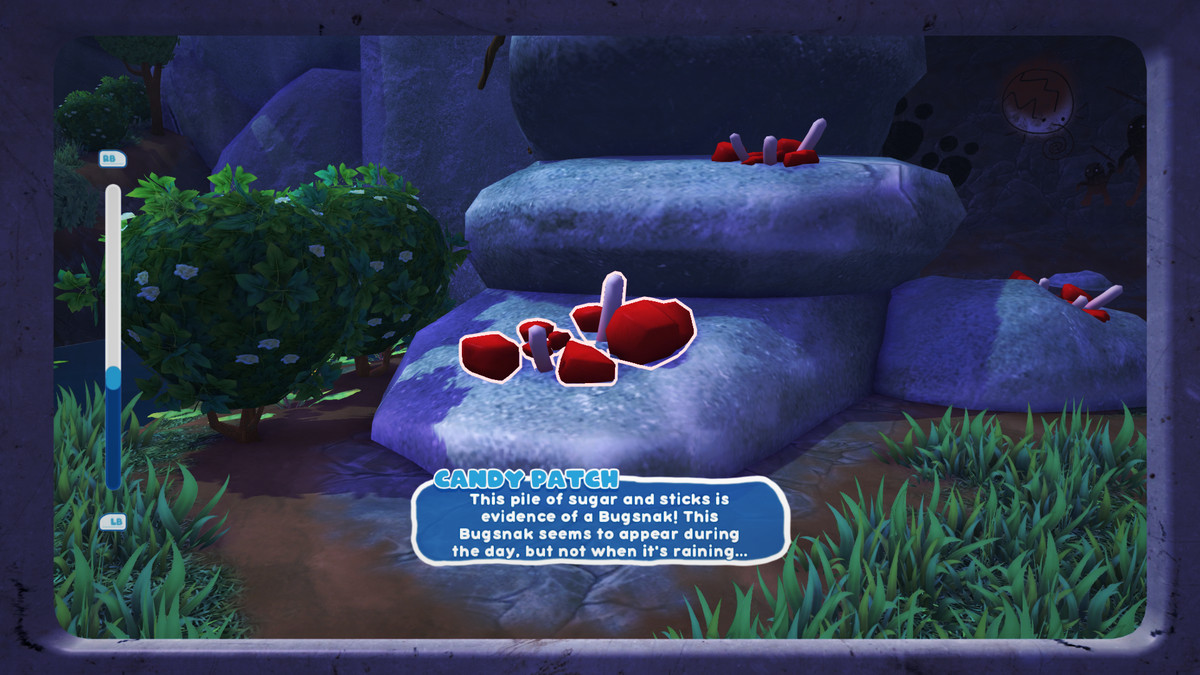 Un cerotto di caramelle a Bugsnax