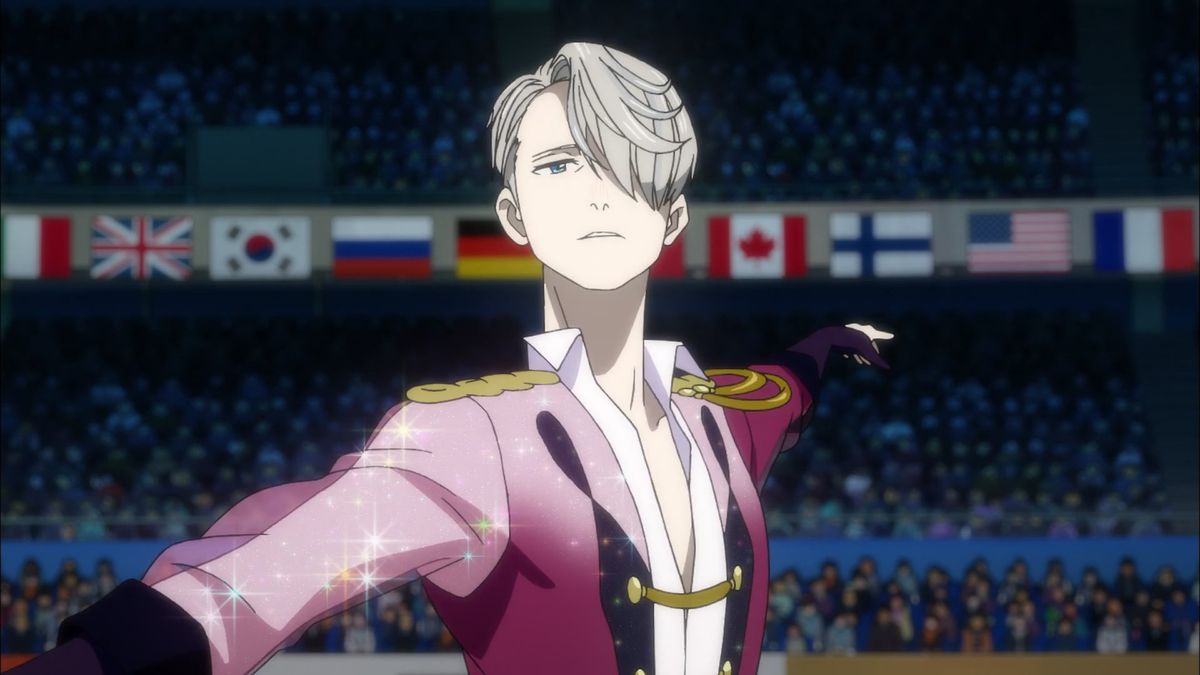 Yuri in costume in Yuri!!! on Ice