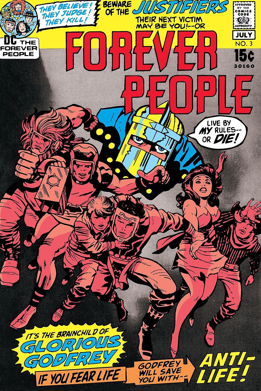 Copertina di Forever People # 3