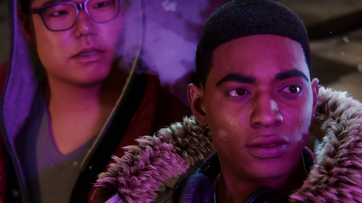 Miles Morales di Spider-Man per PS5