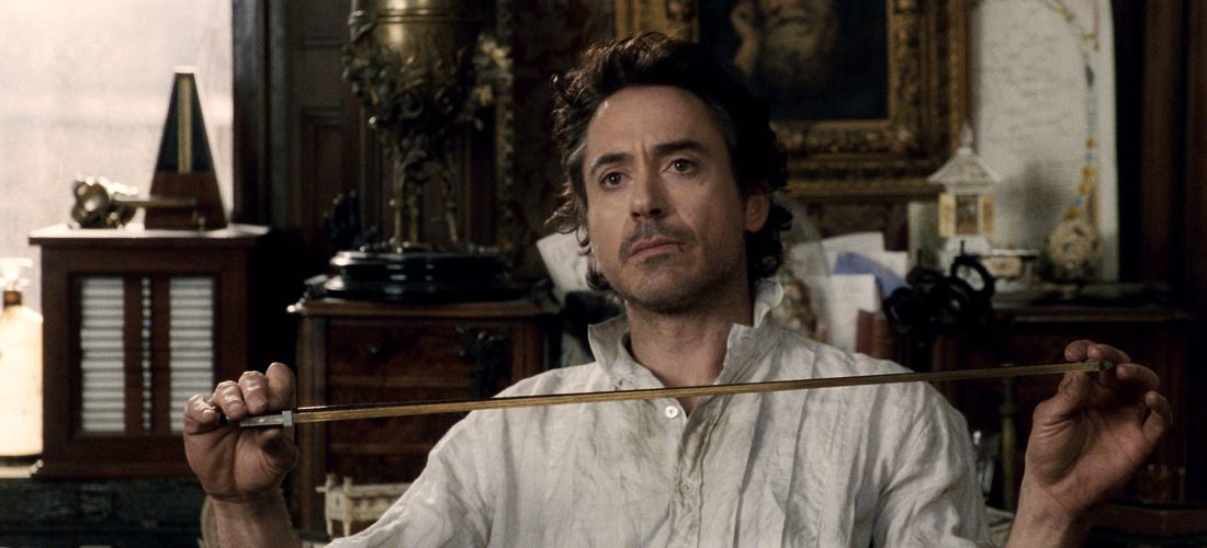 Robert Downey Jr in Sherlock Holmes