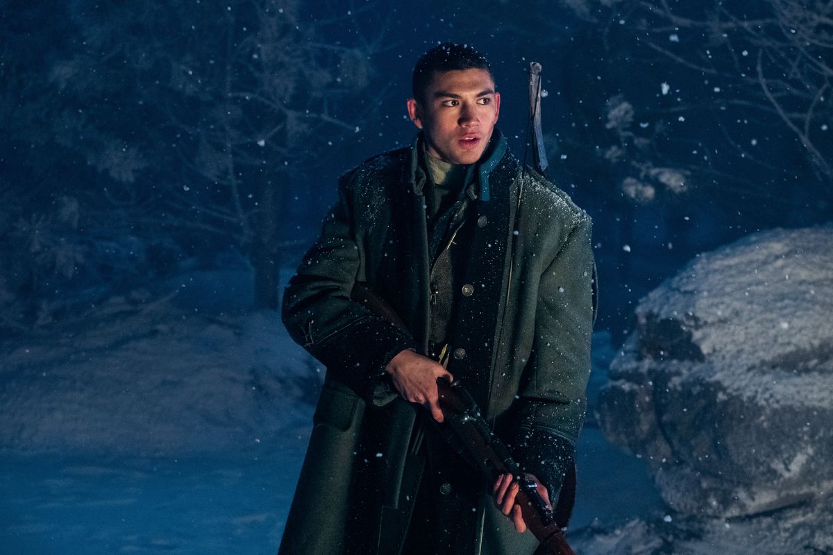 mal in un cappotto fresco