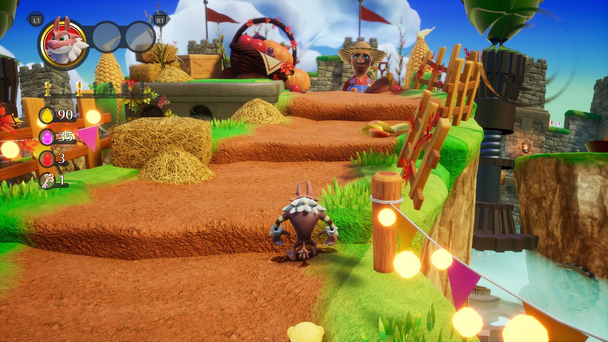 Uno screenshot del primo livello di Balan Wonderworld