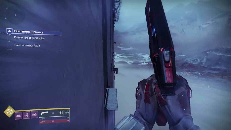 Il giocatore di Destiny 2 salta nella missione Zero Hour