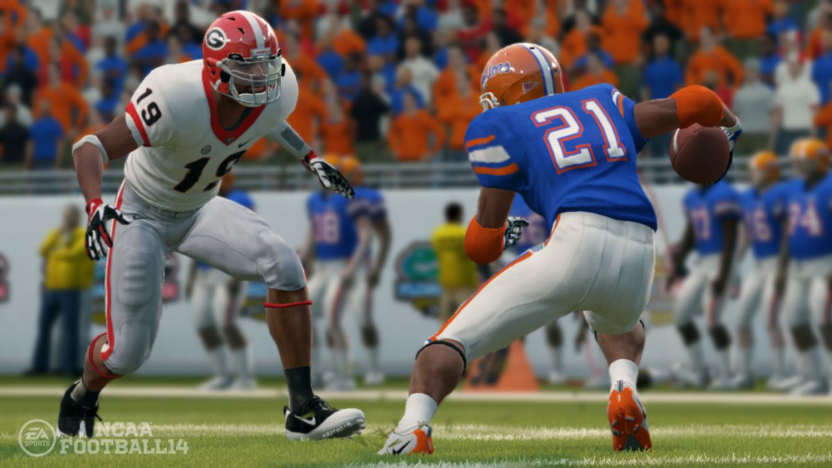 Schermate di gioco di NCAA Football 14