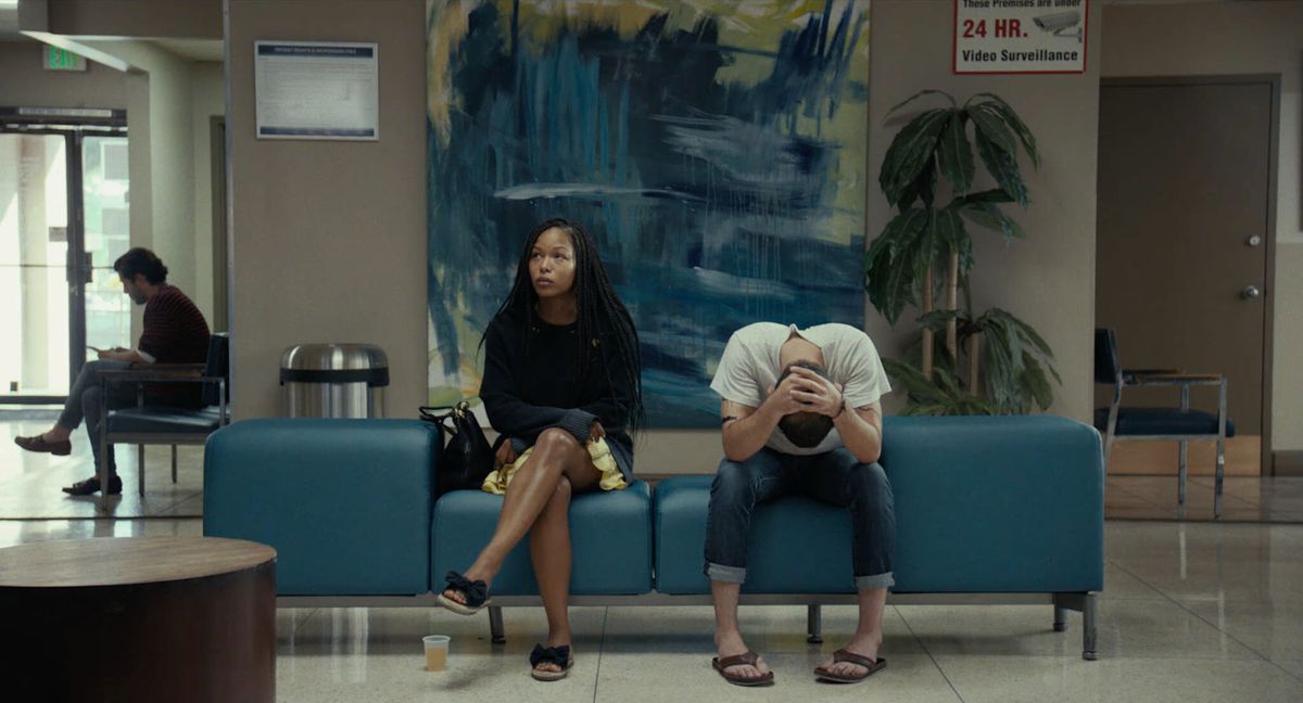 Brittany S. Hall e Will Brill in una scena di Test Pattern