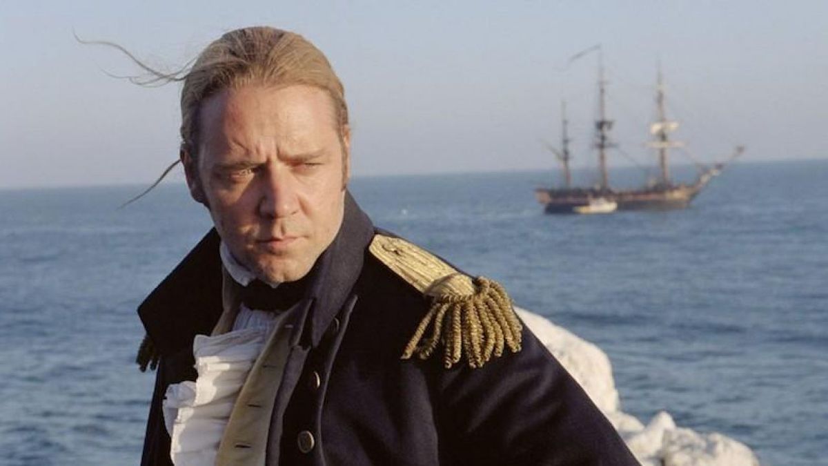 Russel Crowe nel ruolo del capitano John