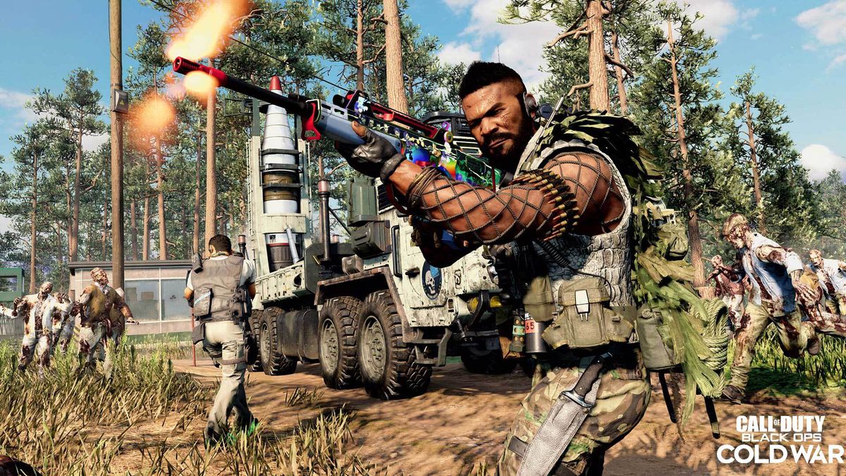 I giocatori di Call of Duty: Black Ops Cold War affrontano gli zombi nella mappa Outbreak