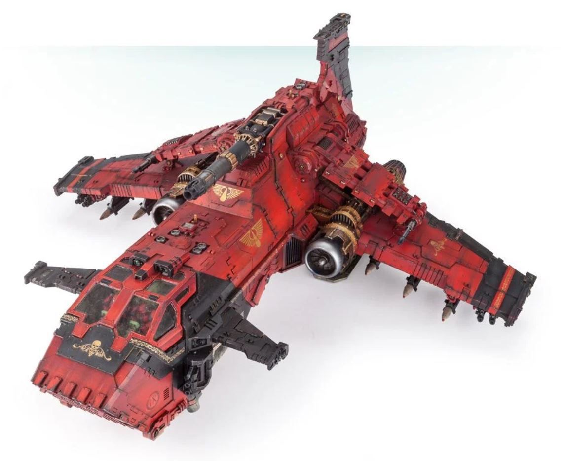 Una cannoniera Thunderhawk intorno al 2021.