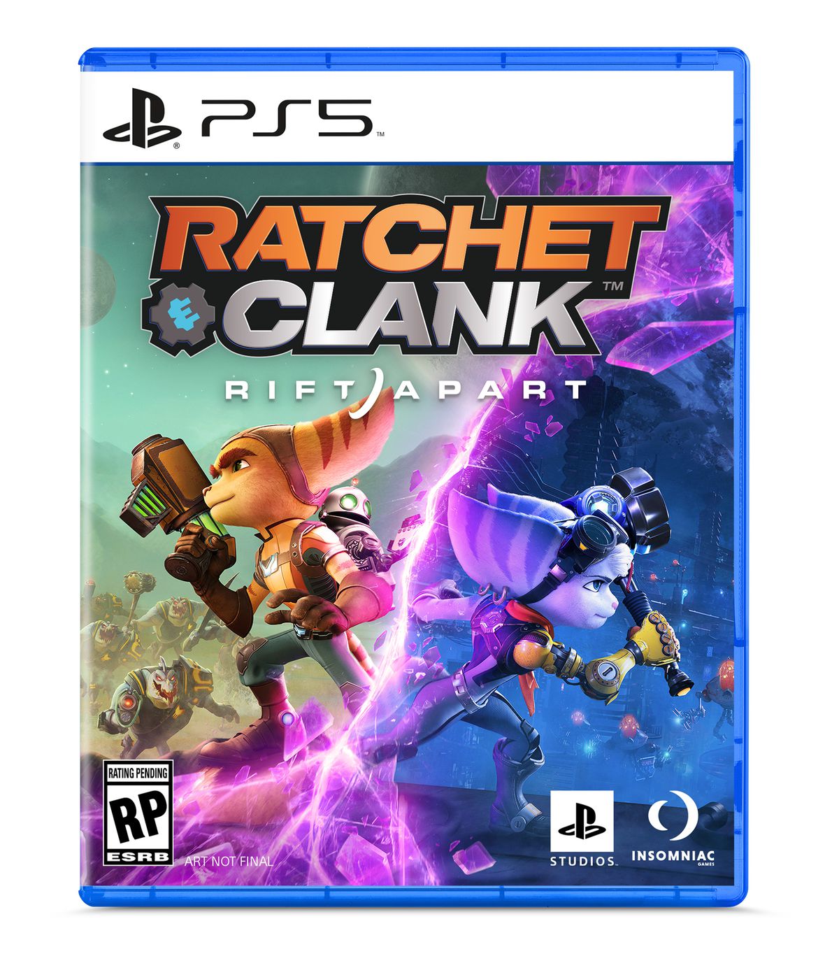 Ratchet & Clank: Rift Apart PS5 box art