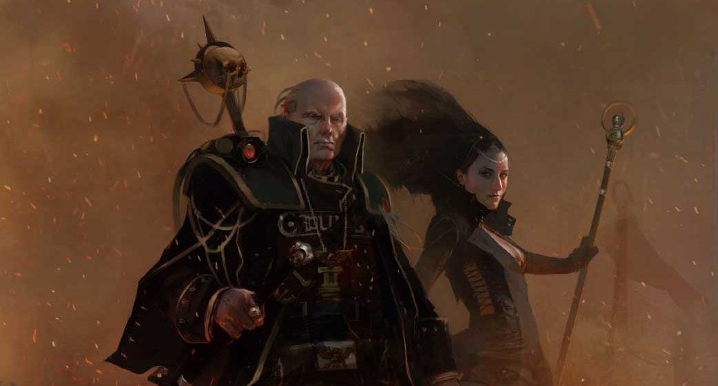 Gregor Eisenhorn, in arte per la trilogia di libri Black Library con lui protagonista.