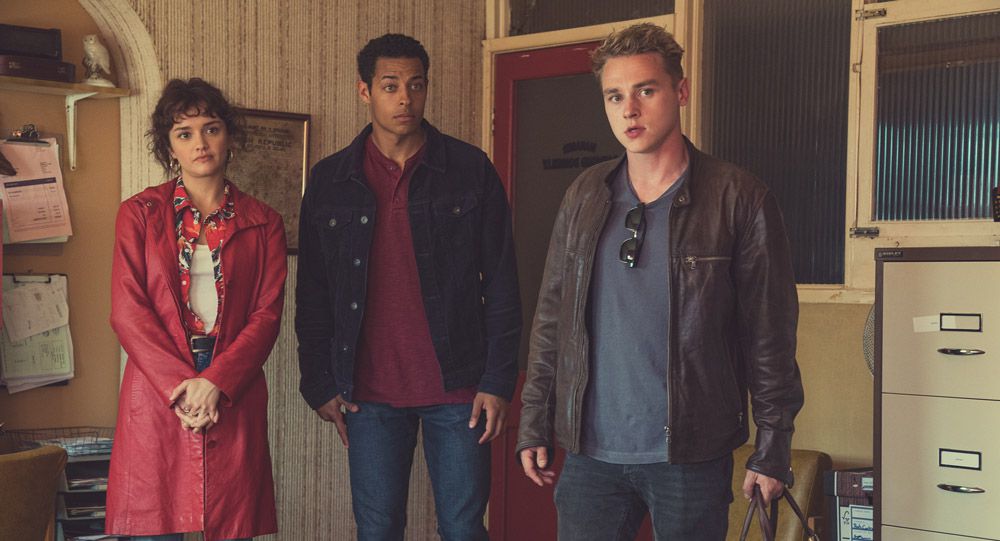 Olivia Cooke, Daryl McCormack, and Ben Hardy in Pixie