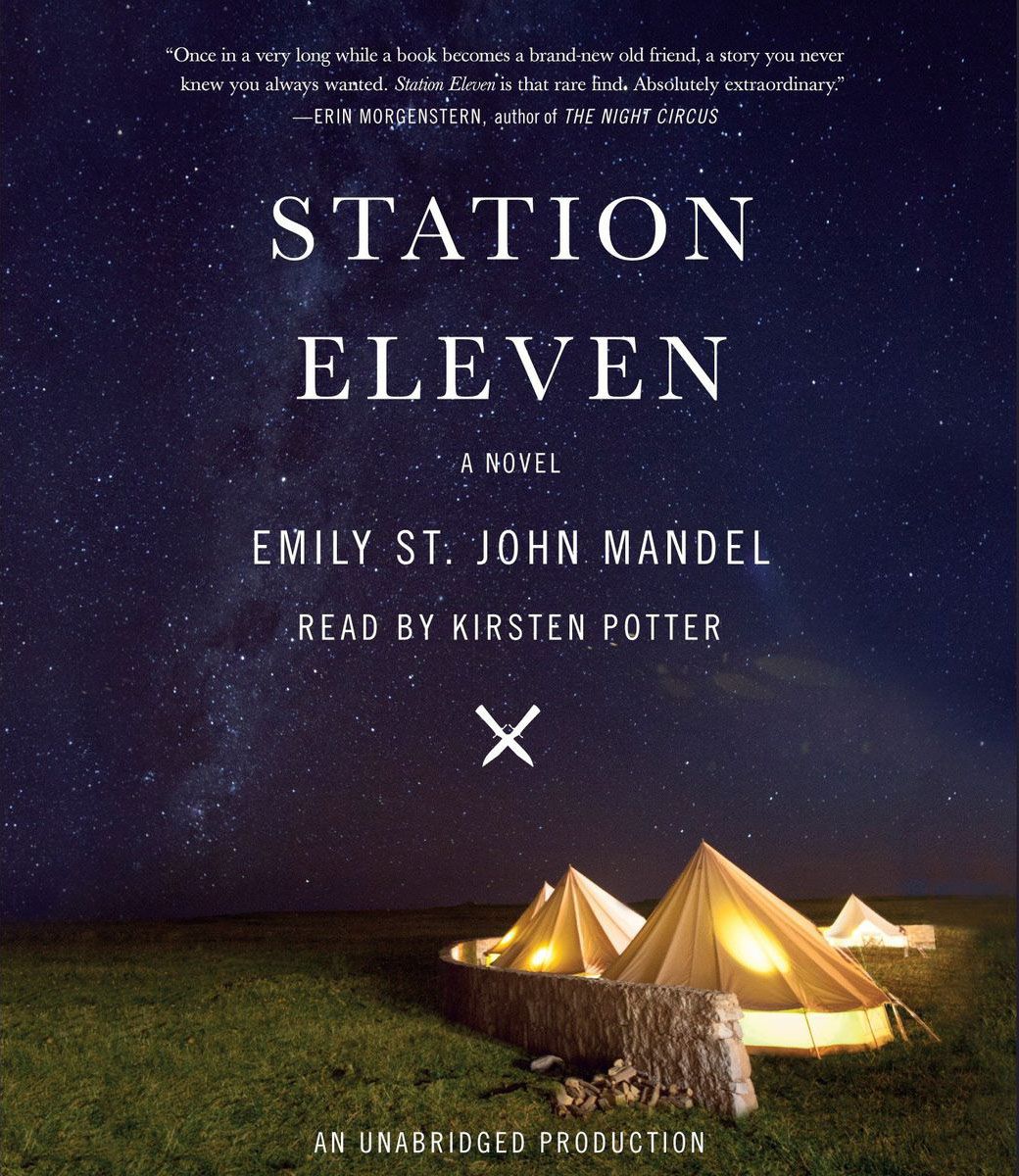 Station Eleven copertina dell'audiolibro
