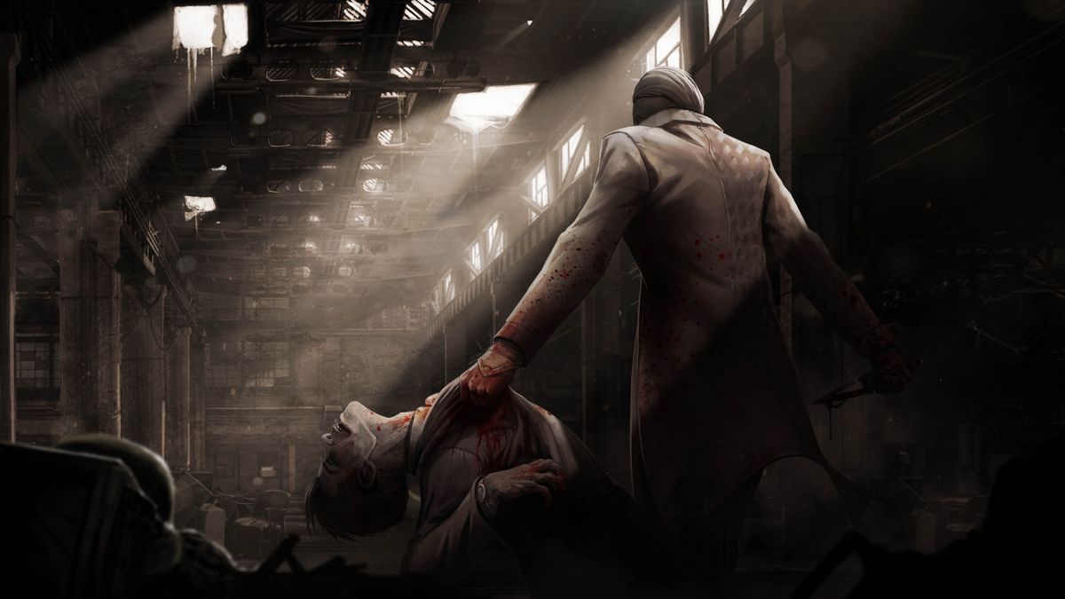 Dead by Daylight - The Trickster, un bell'uomo in giacca e cravatta, regge la sua ultima uccisione