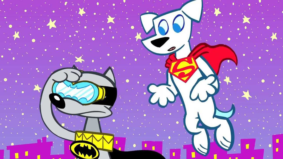Serie DC Superpets YOuTube: Bat dog e Krypto in azione