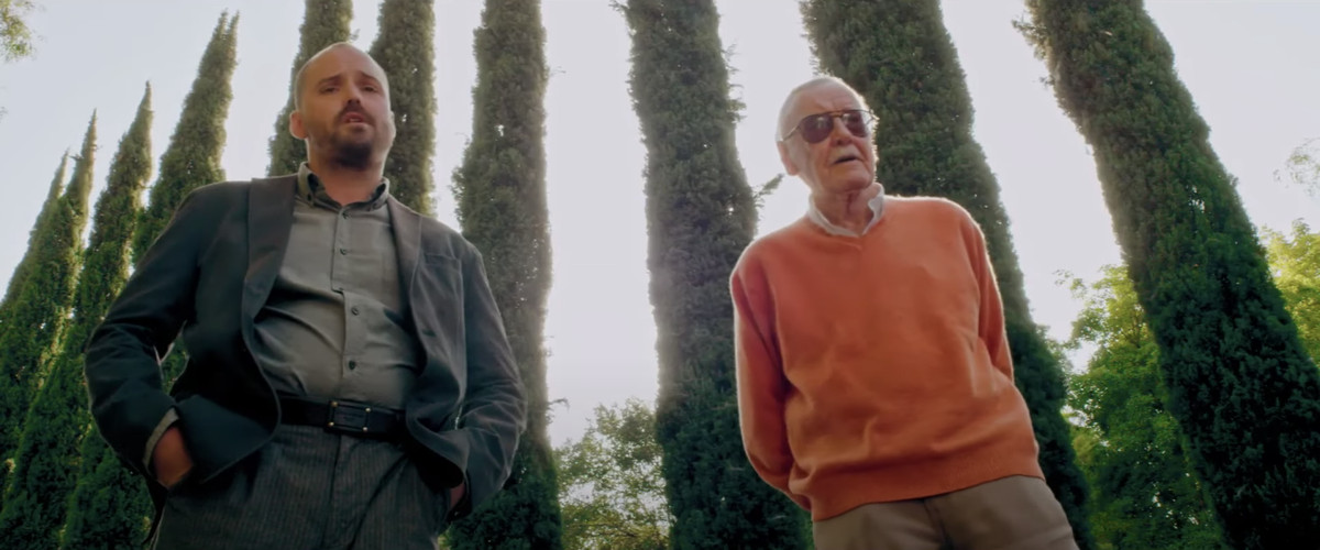 Stan Lee cameos in Madness in the Method (2019).