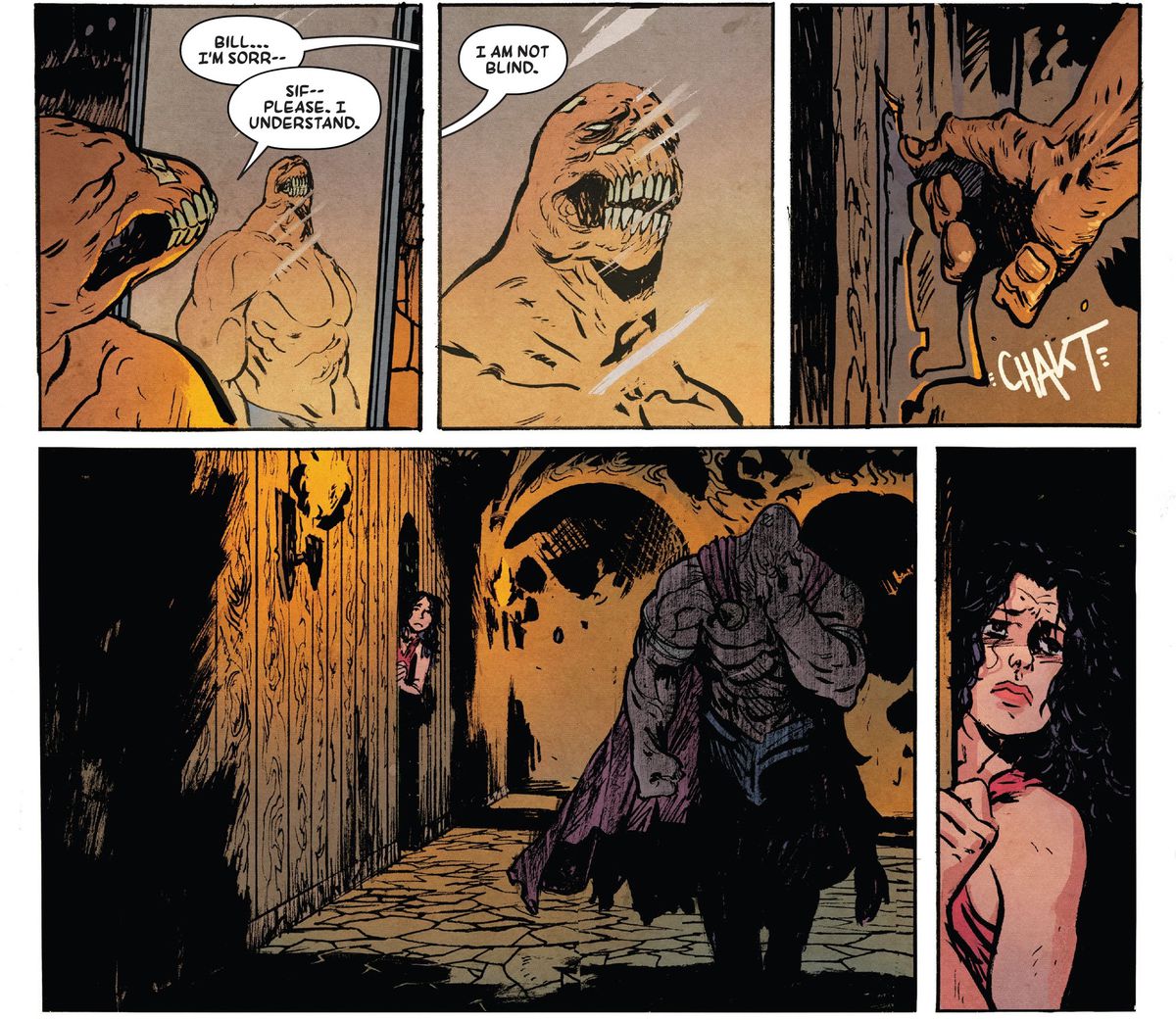 “Sif - per favore. Capisco