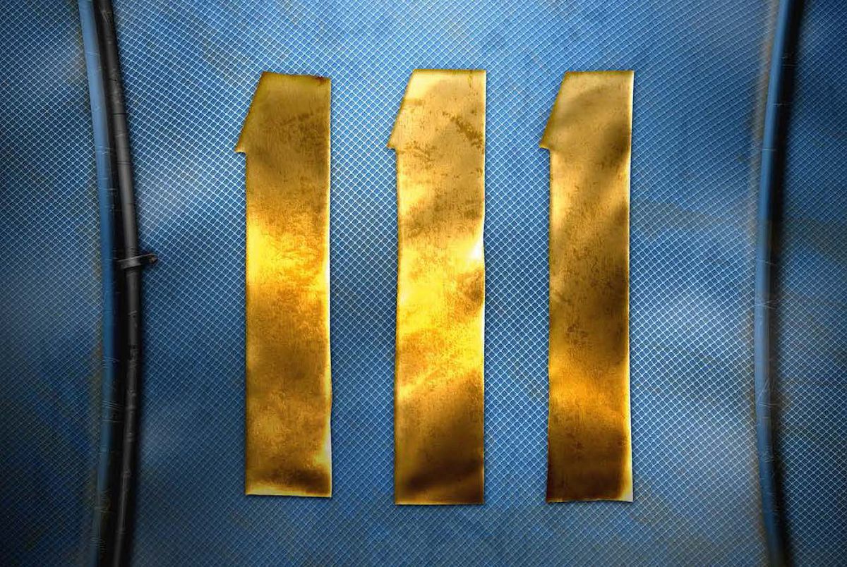 The cover art of Fallout: The Roleplaying Game shows the back of a Vault 111 jumpsuit — the same vault from Fallout 4.