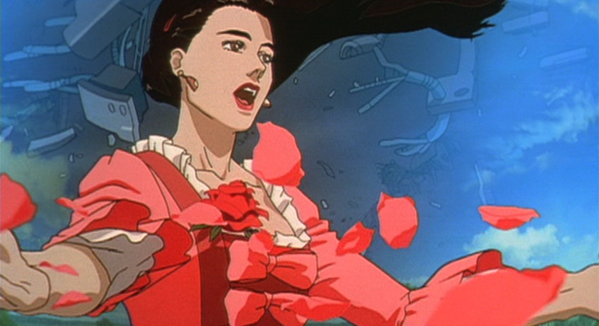 Il fantasma di Ava, sospeso in una sfera olografica, canta una ballata culminante in Magnetic Rose