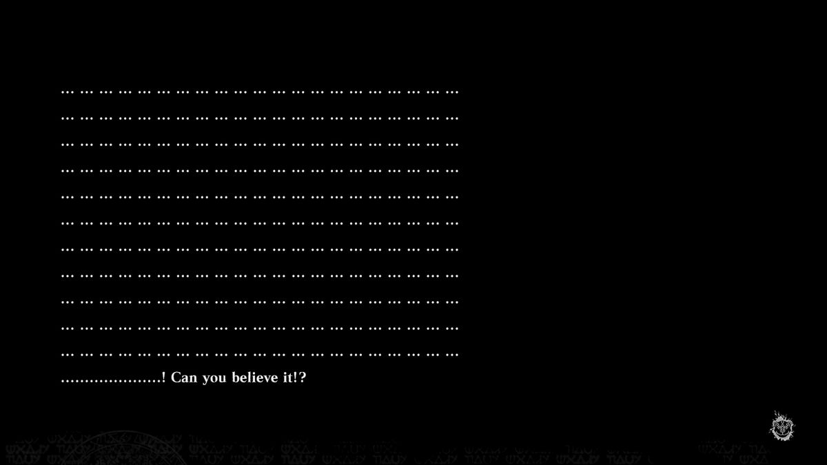 Un'avventura testuale termina a Nier Replicant.