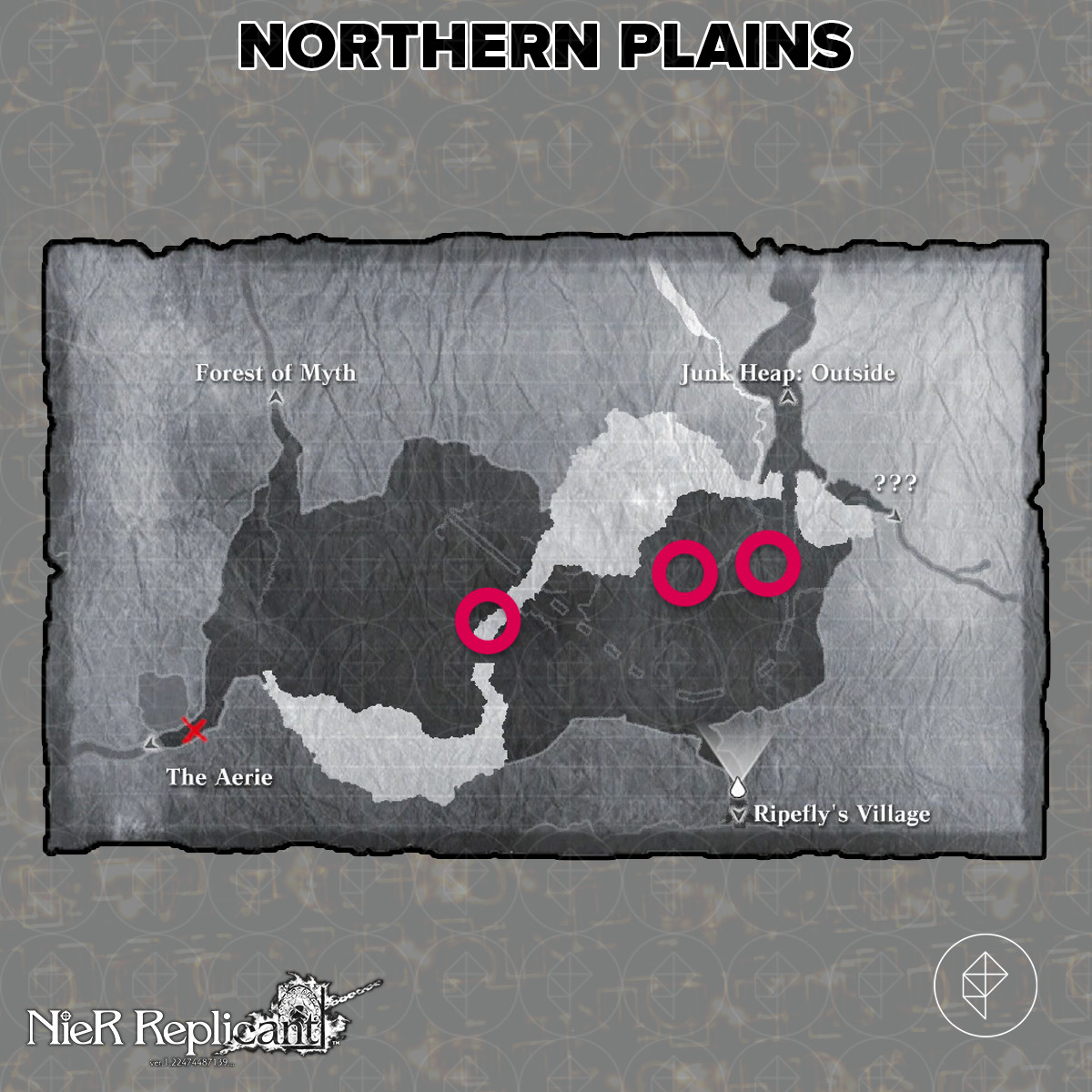 Nier Replicant guide: Mouse tails and lizard tails locations