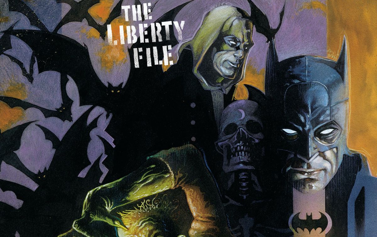 Batman and Hourman on the cover of JSA: The Liberty File #2, DC Comics (2000).