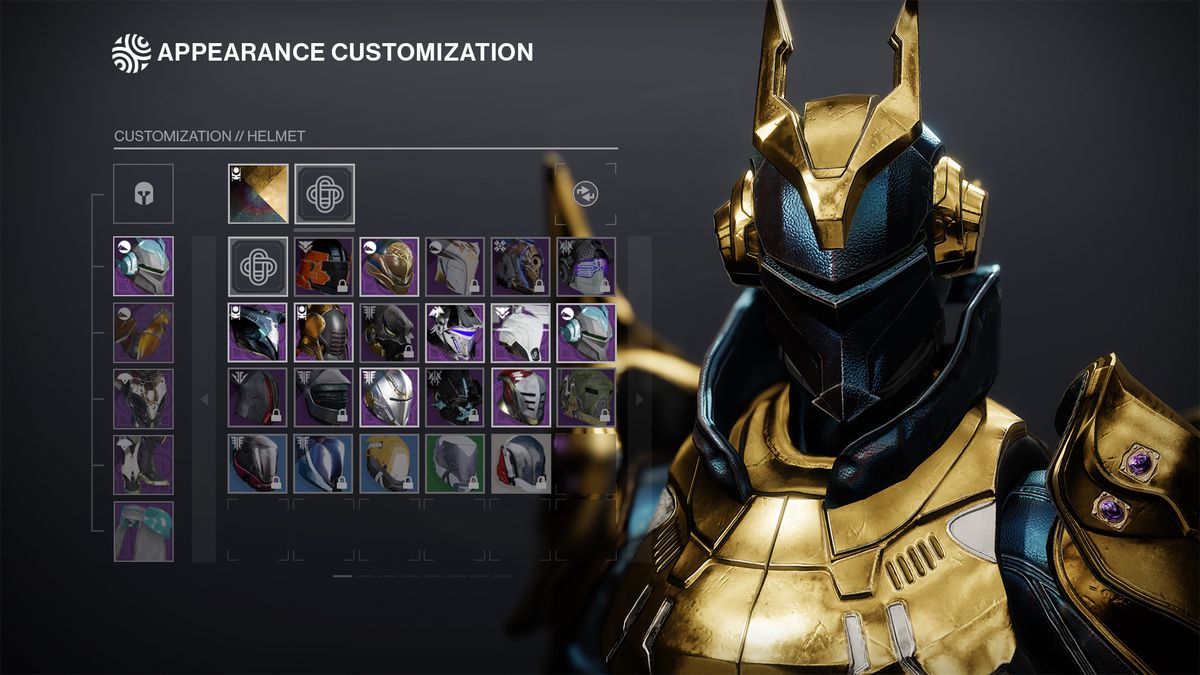 Sistema di trasmogrificazione di Destiny 2