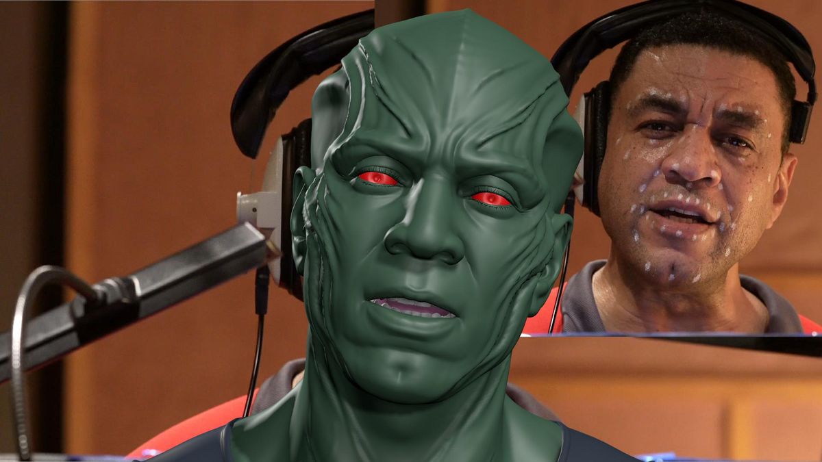 L'attore Harry Lennix fornisce performance capture o Martian Manhunter