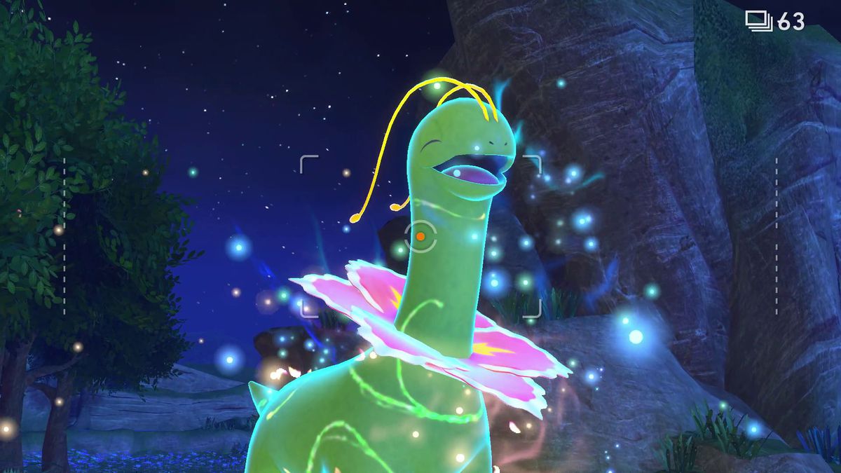 Un Meganium brilla di energia Illumina in Nuovo Pokémon Snap