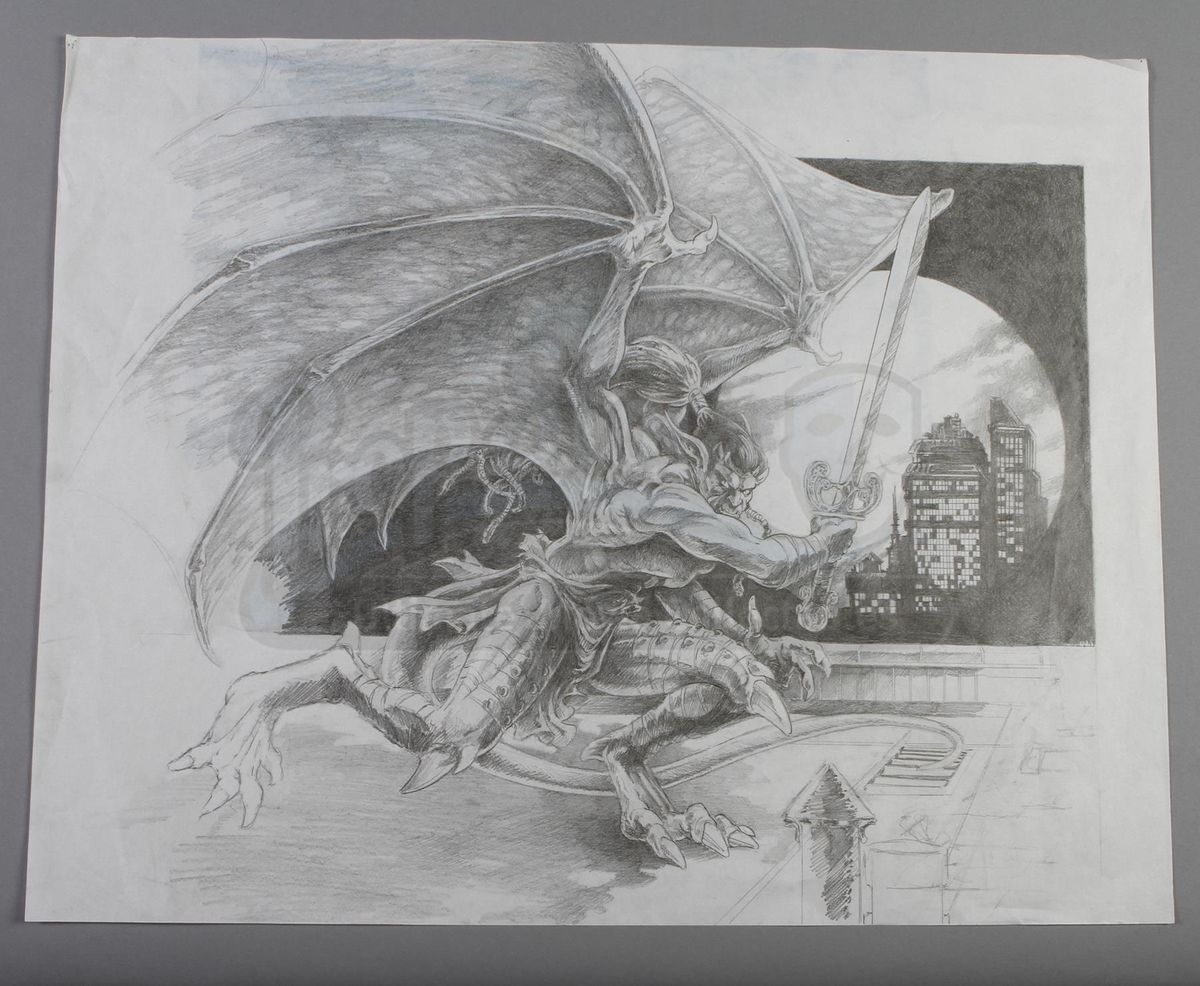 Goliath the Gargoyle live-action movie sketch