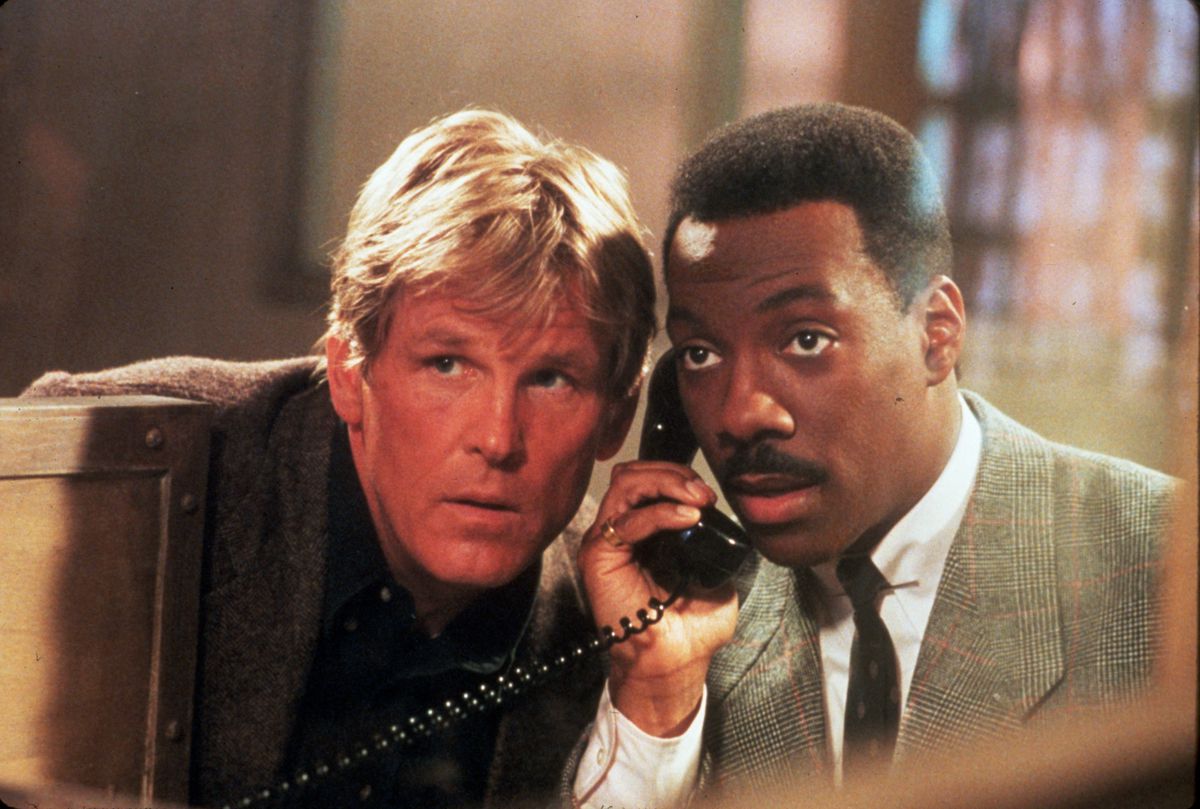 Nick Nolte and Eddie Murphy in 48 Hours.