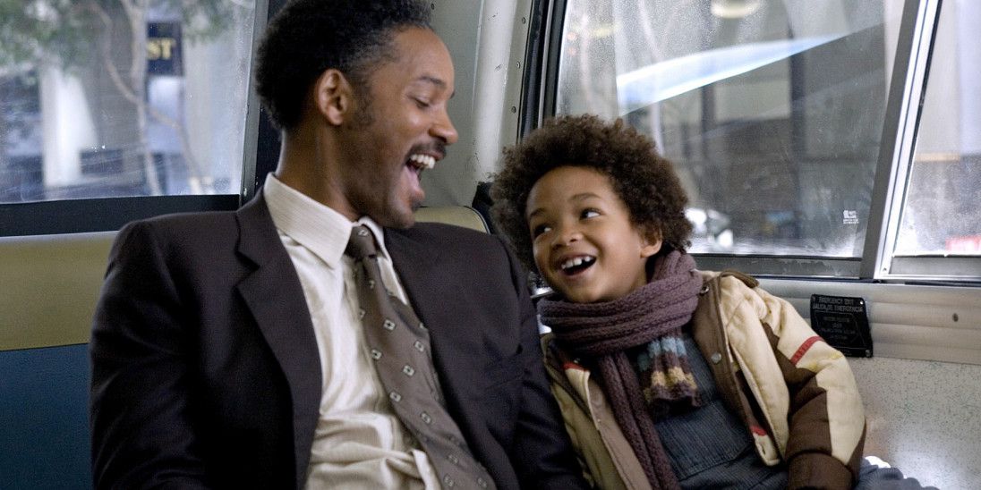 Will Smith and Jaden Smith in The Pursuit of Happyness